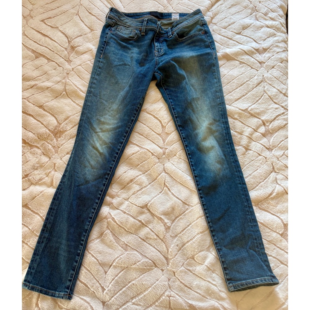 Buckle Black Skinny Jeans Mens 30x32 Blue Excellent Candiani Italian Denim No 53